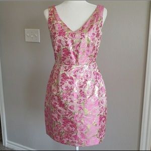 Lilly Pulitzer Kiki Dress Metallic Jacquard